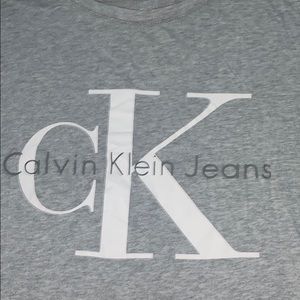 Calvin Klein Tops - Calvin Klein grey t shirt Calvin Klein Tops - Calvin Klein grey t shirt